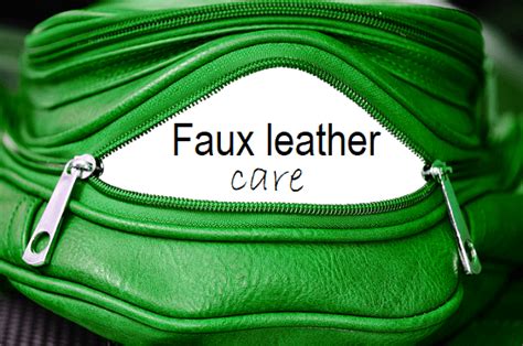 how to wash fake leather clothes|prevent faux leather from cracking.